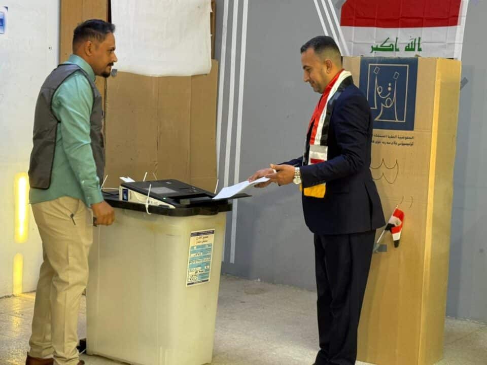 صورة من مقال: بالصور: أول أصوات ذي قار الانتخابية تنطلق في المركز الإعلامي