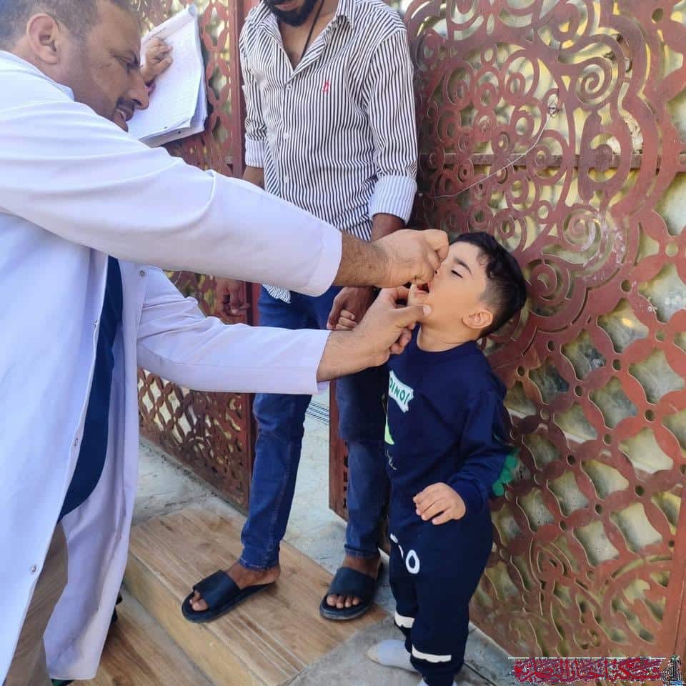 صورة من مقال: انطلاق حملة لتلقيح الأطفال المتسربين عن اللقاحات  في الناصرية