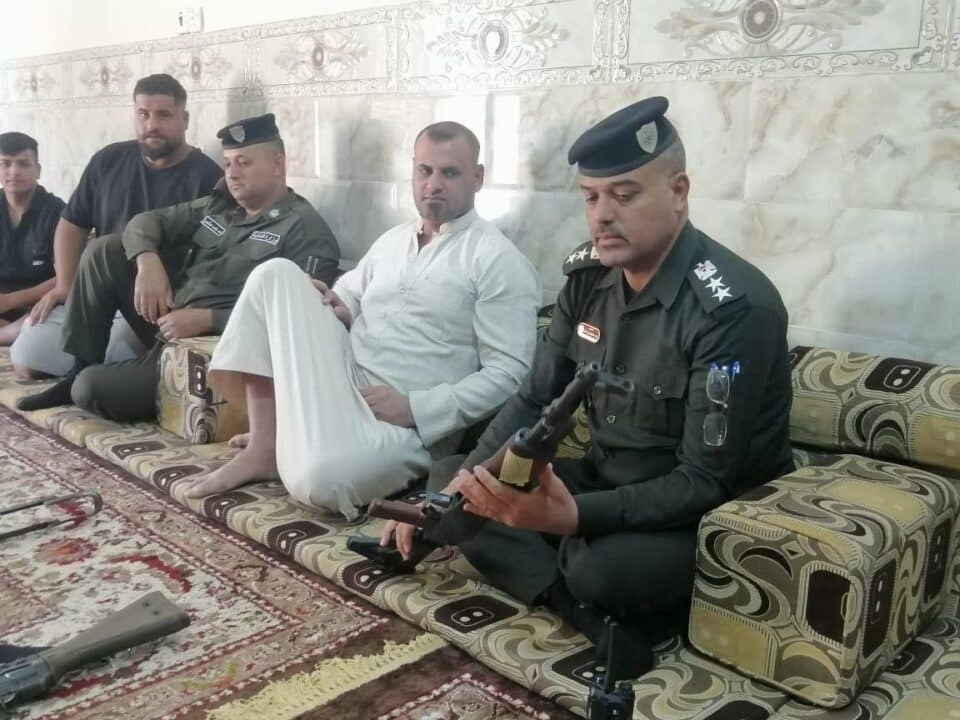 صورة من مقال: ذي قار: أكثر من 8 آلاف قطعة سلاح مسجلة والمهلة تقترب من نهايتها