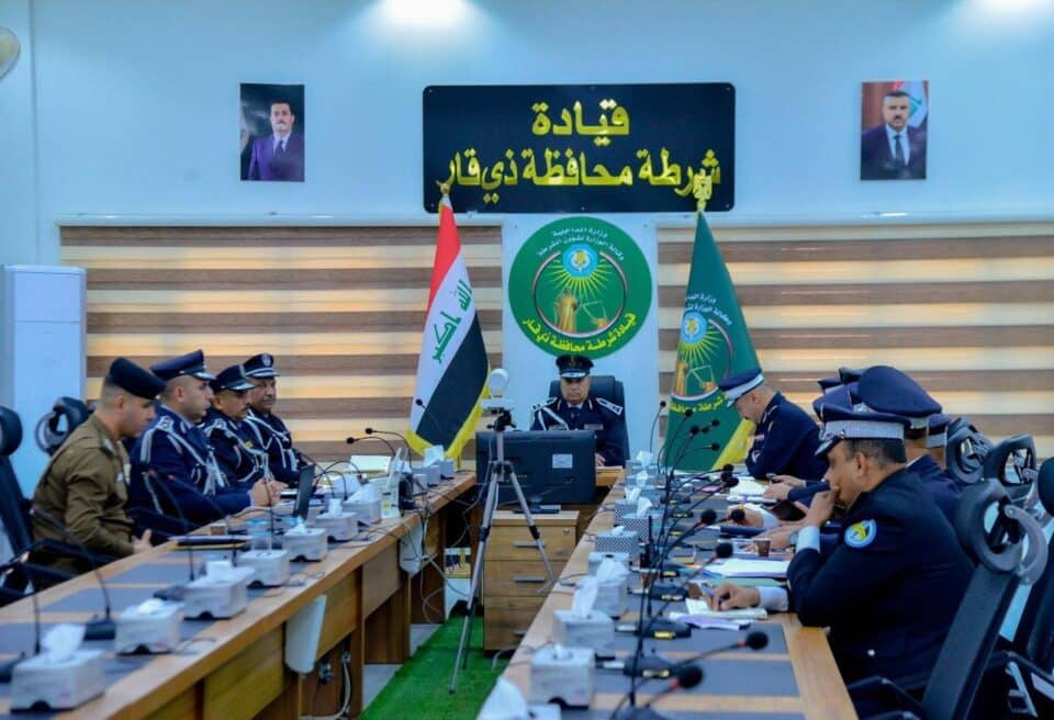 صورة من مقال: شرطة ذي قار تبحث خططا جديدة لتنظيم المرور والحدّ من الحوادث