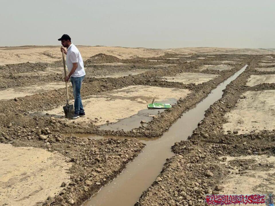 صورة من مقال: معاون محافظ ذي قار لإذاعة الناصرية: ما تم انجازه لمكافحة التصحر لا يتجاوز 10%