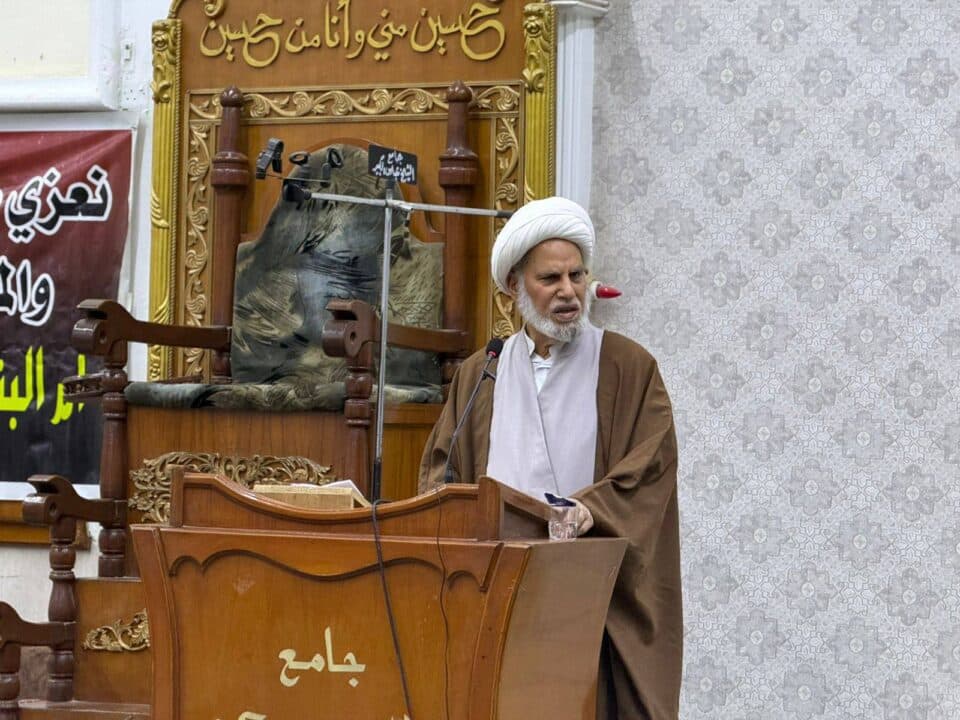 صورة من مقال: خطيب الجمعة الشيخ محمد مهدي الناصري يدعو الحكومة المحلية لمراعاة البعد الإنساني في حملات إزالة التجاوزات