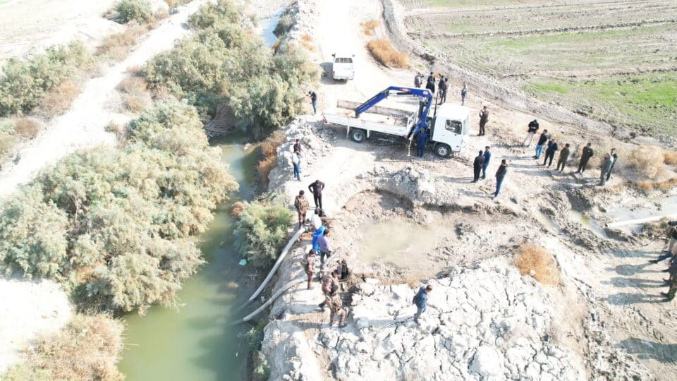 صورة من مقال: ذي قار: اكثر من 160 دعوى قضائية ضد متجاوزين على الحصص المائية