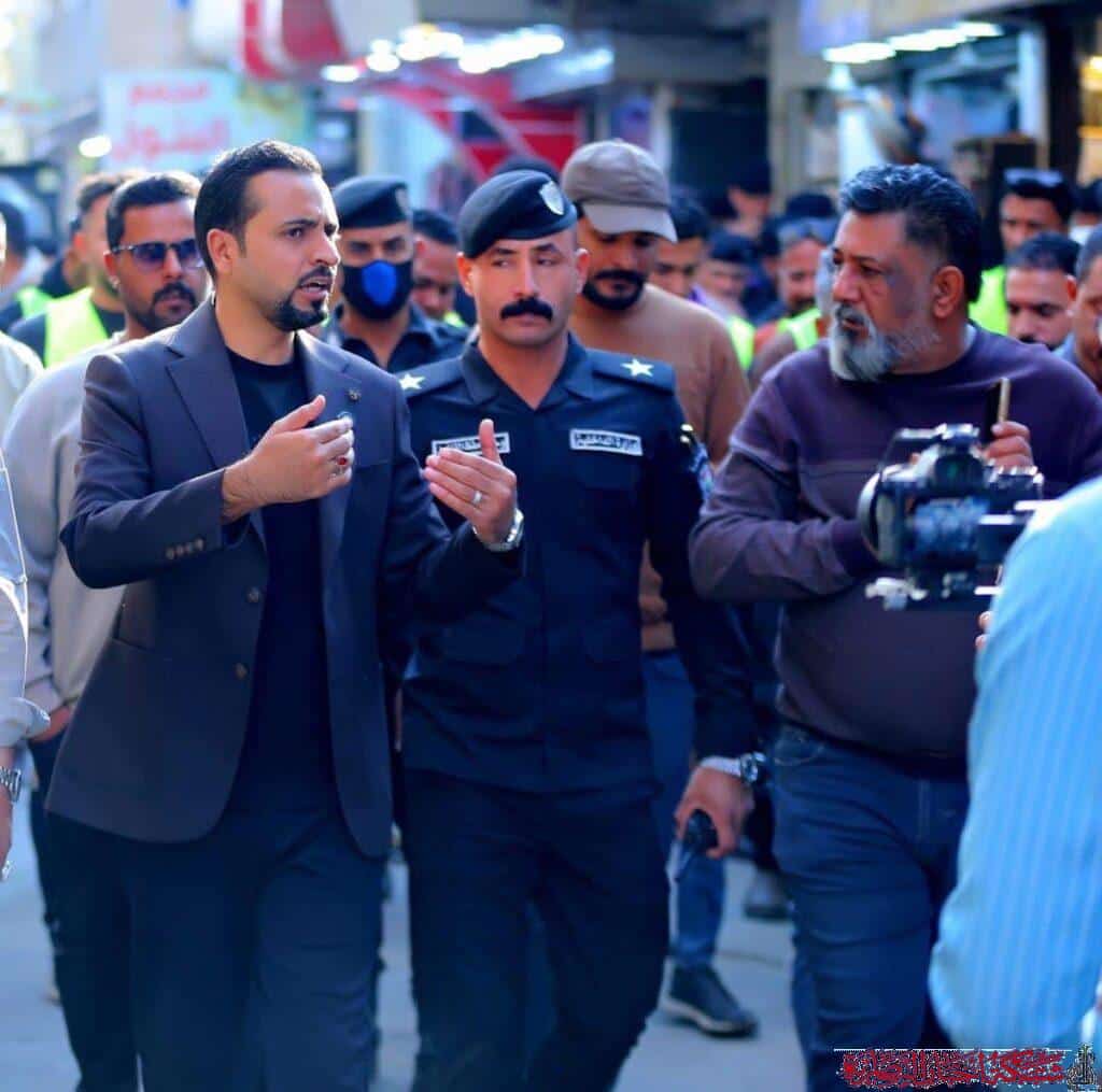 صورة من مقال: معاون محافظ ذي قار: إزالة تجاوزات مربع المدينة ضمن خطة لإعادة تنظيم المشهد الحضري