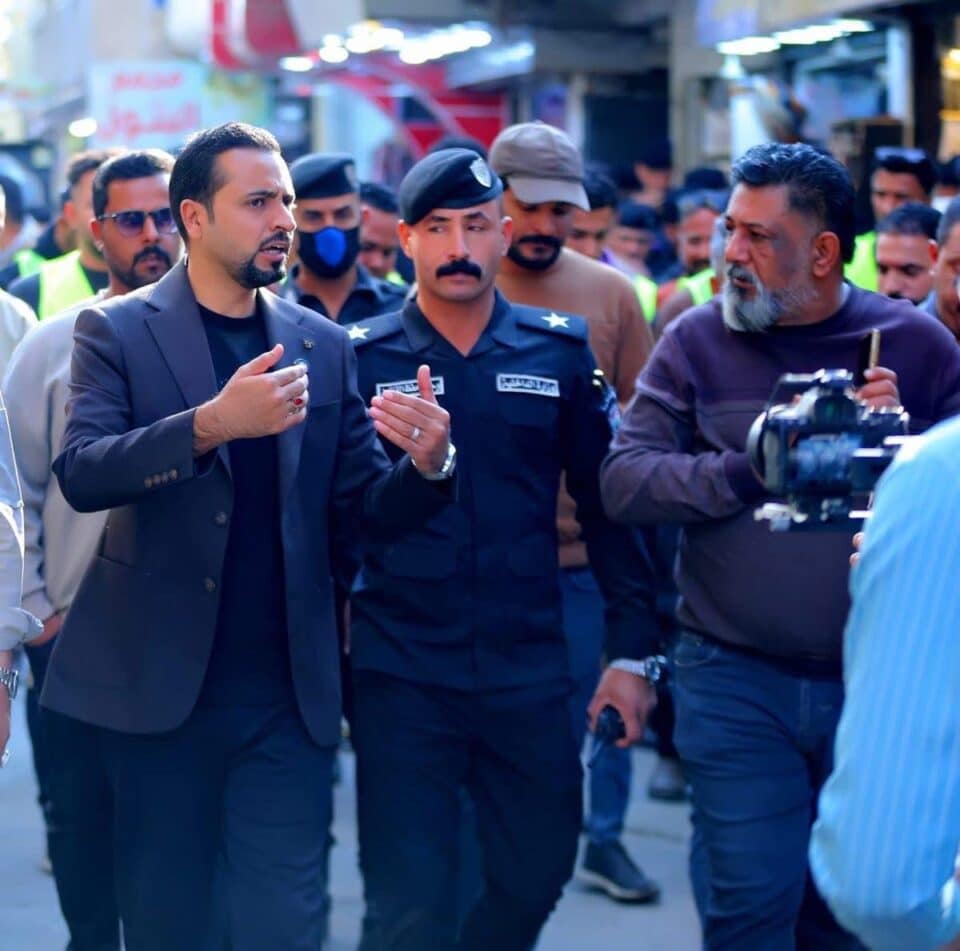 صورة من مقال: معاون محافظ ذي قار: إزالة تجاوزات مربع المدينة ضمن خطة لإعادة تنظيم المشهد الحضري