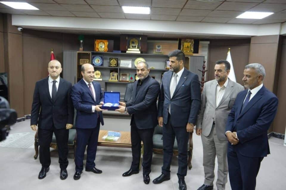 صورة من مقال: رئيس مجلس ذي قار يناقش مع القنصل التركي أزمة المياه ويبحثان التعاون المشترك