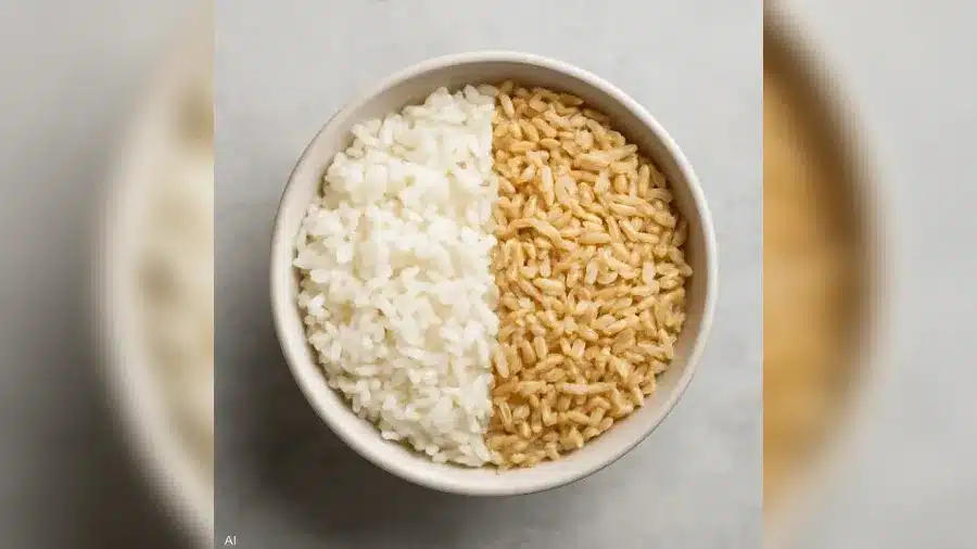 صورة من مقال: مقارنة بين الأرز الأبيض والبني.. ما الأفضل لصحتك؟