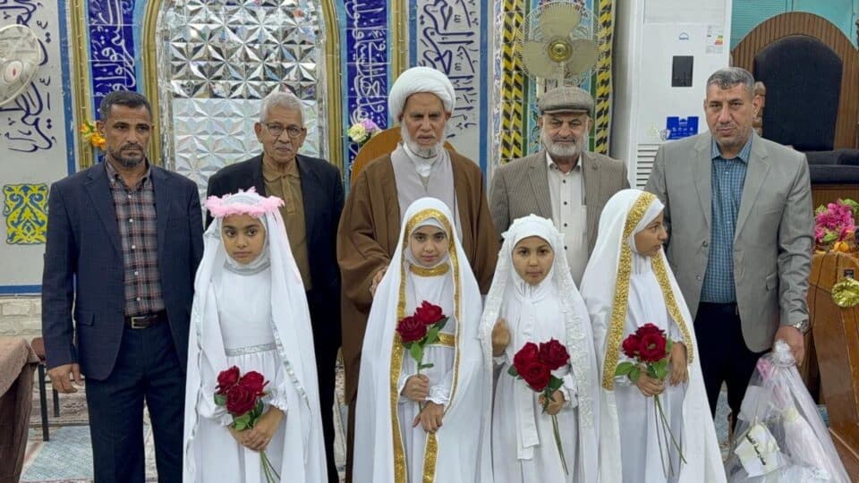 صورة من مقال: بالصور: جمعية التضامن الإسلامي تحيي ذكرى ولادة الزهراء (ع) وتكرّم فتيات سنّ التكليف في الناصرية