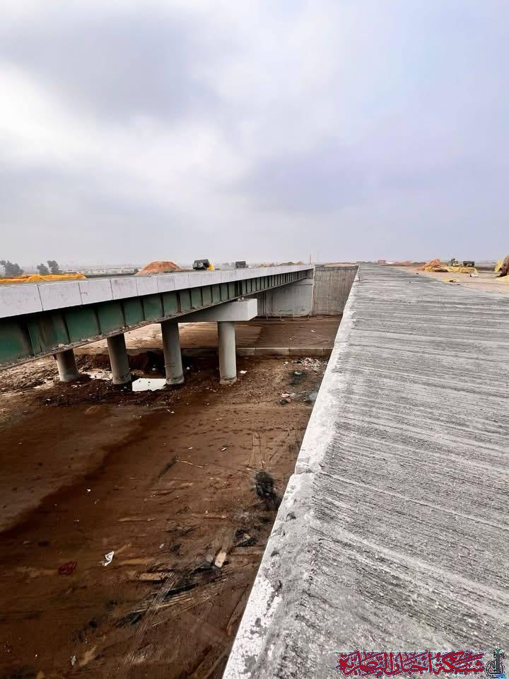 صورة من مقال: الطرق والجسور تقترب من إنجاز صيانة جسر تقاطع البطحاء الكونكريتي في ذي قار بنسبة إنجاز تجاوزت 80%