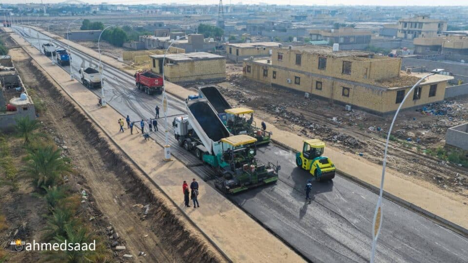 صورة من مقال: صندوق إعمار ذي قار يباشر إكساء شوارع جامعة ذي قار ومستشفى الربيع