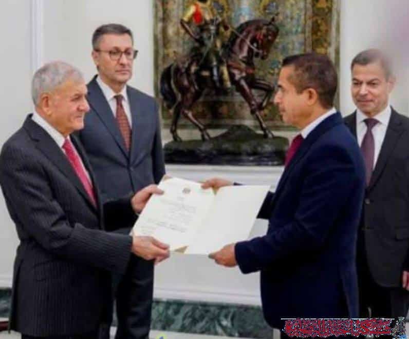 صورة من مقال: تلفزيون الناصرية: هيثم الحمداني يتسلّم المرسوم الجمهوري بتعيينه محافظا لذي قار