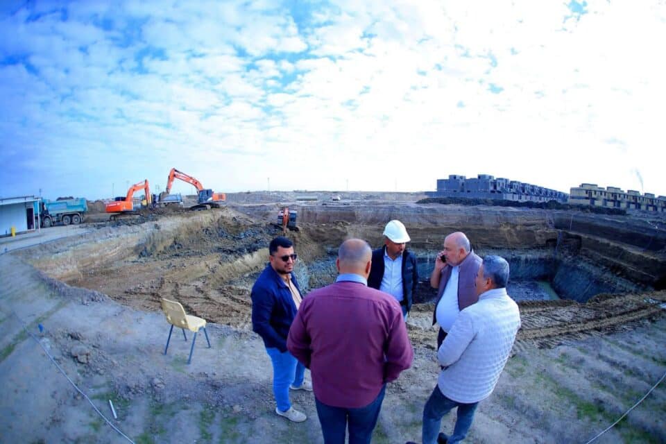 صورة من مقال: متابعة ميدانية لمشروع شوارع طريق الجامعة ضمن صندوق إعمار ذي قار