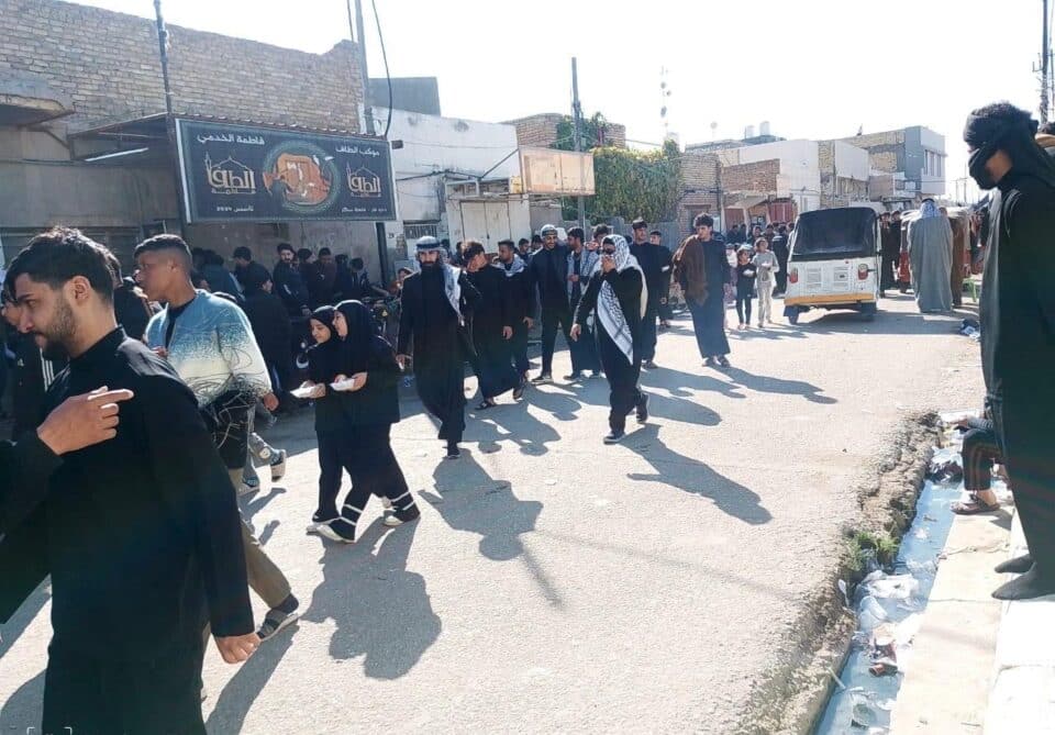 صورة من مقال: بالصور: أهالي قلعة سكر يحيون ذكرى استشهاد الإمام الكاظم بمواكب حاشدة