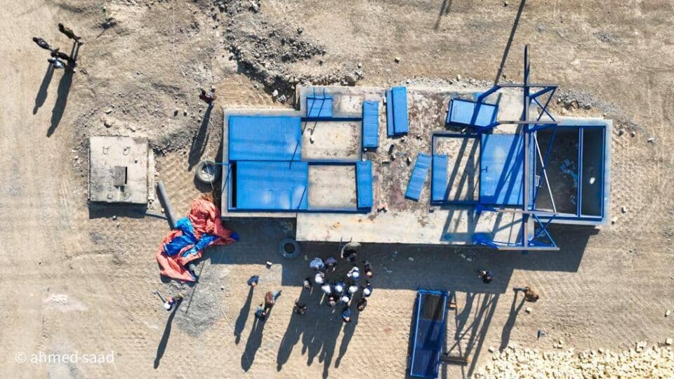 صورة من مقال: صندوق إعمار ذي قار يواصل العمل بمشاريع الفهود والمنار الخدمية