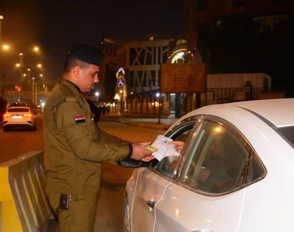 صورة من مقال: ذي قار: الشرطة تعتقل مطلوبين وتضبط مخالفات وأسلحة في حملة أمنية