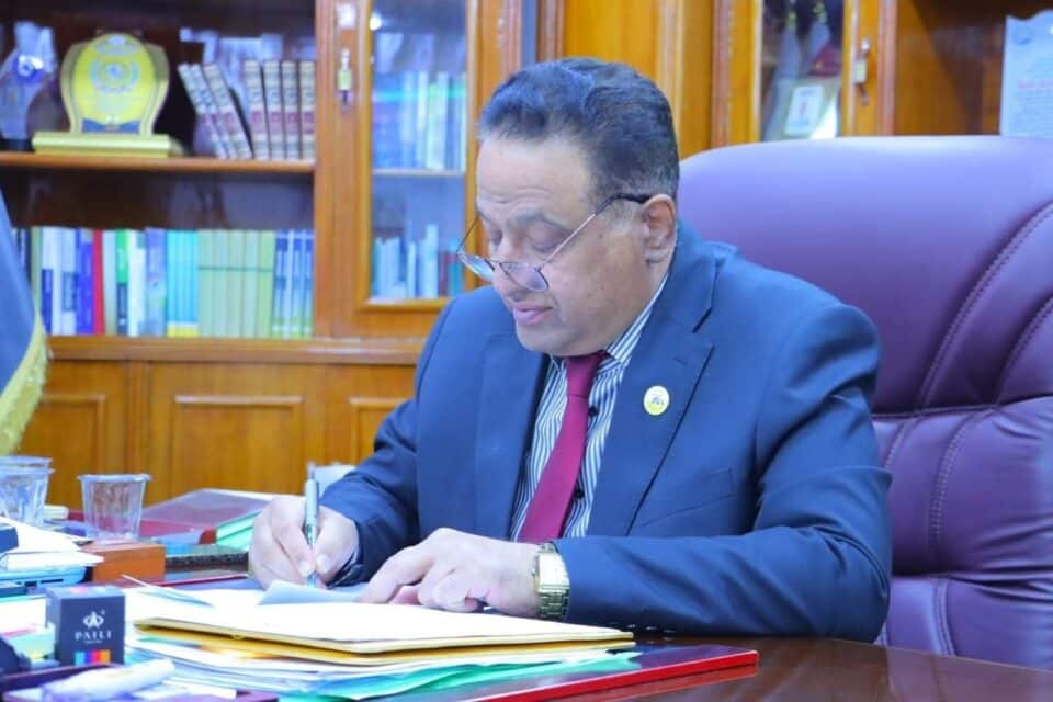صورة من مقال: رئيس جامعة ذي قار: مخصصات الخدمة الجامعية حق ثابت لا يجوز المساس به