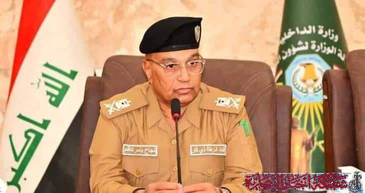 صورة من مقال: تلفزيون الناصرية: قائد شرطة ذي قار يكشف حصاد عام من الدوريات المشتركة