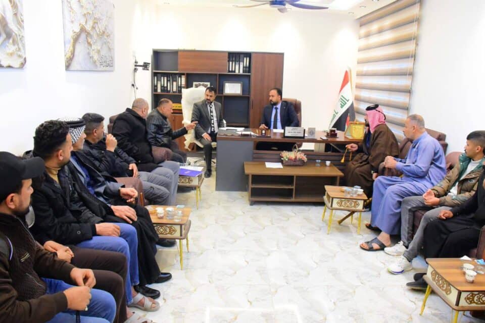 صورة من مقال: مجلس ذي قار يبحث مع بلدية النصر مطالب الحشد الشعبي بشأن قطع الأراضي