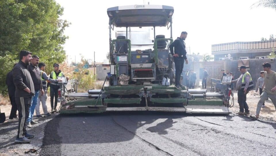 صورة من مقال: صندوق إعمار ذي قار يواصل العمل على تطوير البنية التحتية الريفية