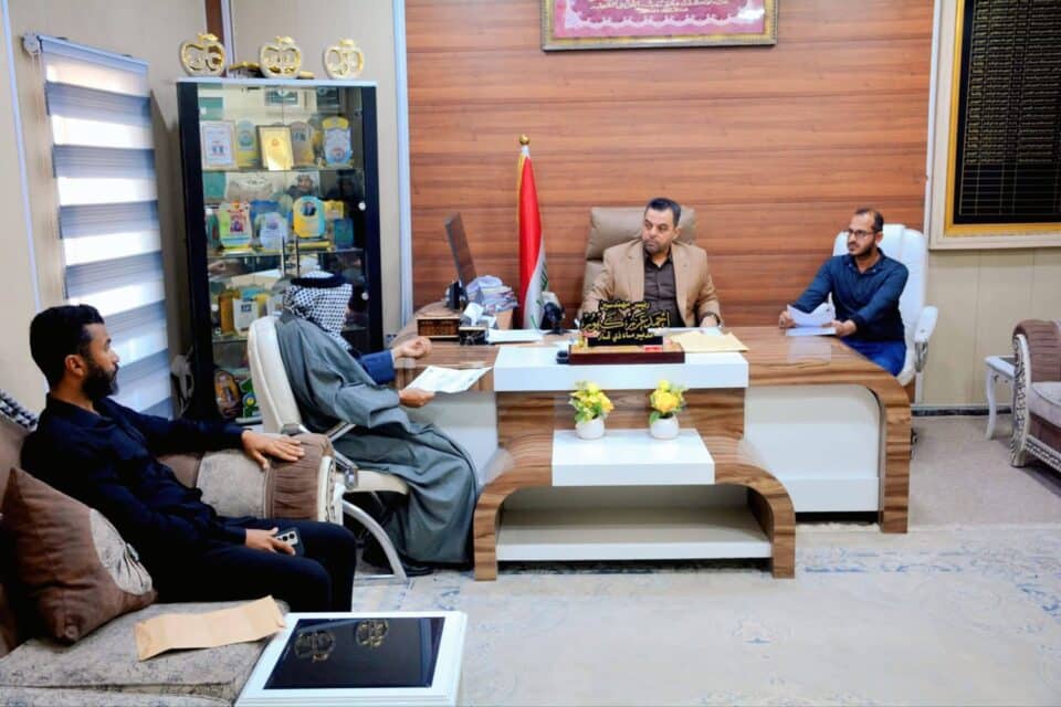 صورة من مقال: مدير ماء ذي قار يستقبل المواطنين لتعزيز التواصل المباشر ومعالجة الشكاوى