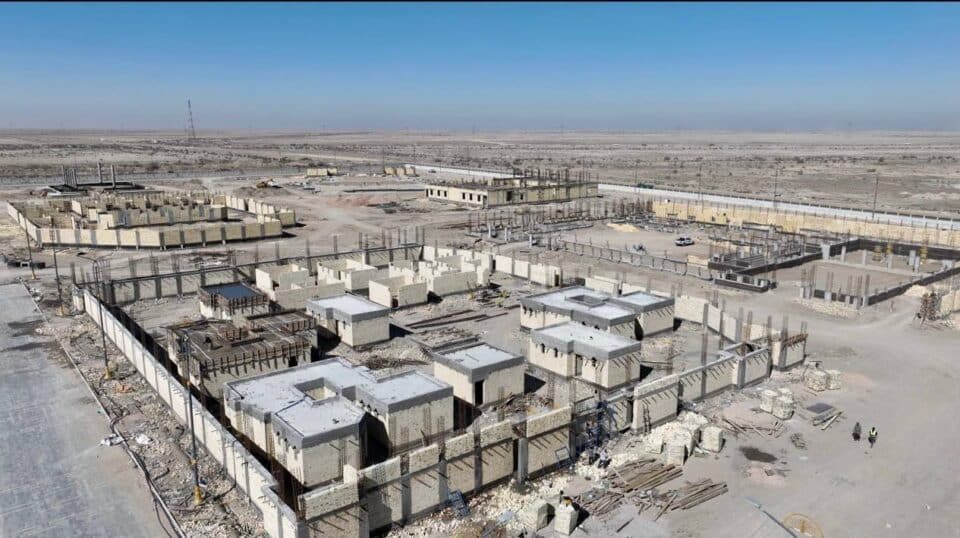 صورة من مقال: بالصور: مشاريع مدينة أور السياحية تشهد تقدما متسارعا في إنجاز منشآتها