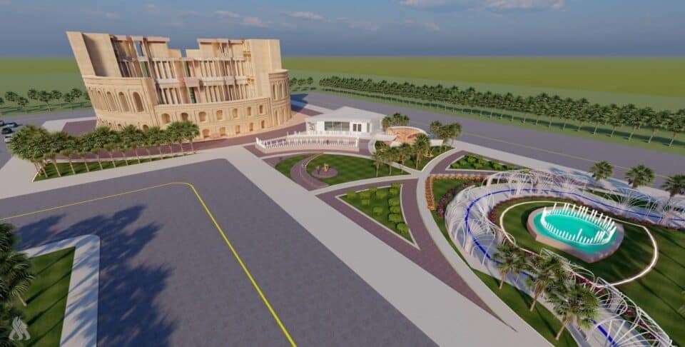 صورة من مقال: قاعات لحضارات العراق ومخازن محصنة ضمن تصميم متحف أور في الناصرية