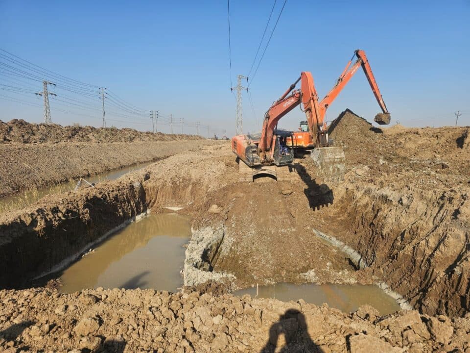 صورة من مقال: وزارة الموارد المائية تنفذ إجراءات لمعالجة الشحة المائية في ذي قار