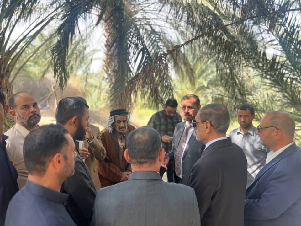 صورة من مقال: معاون محافظ ذي قار يعلن تخصيص 50 دونم لمحطة معالجة مجاري في كرمة بني سعيد