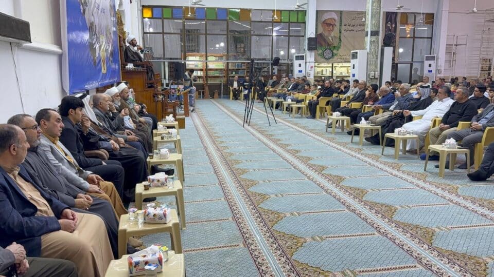 صورة من مقال: بالصور: المجلس الرمضاني في مسجد الشيخ عباس الكبير وسط الناصرية