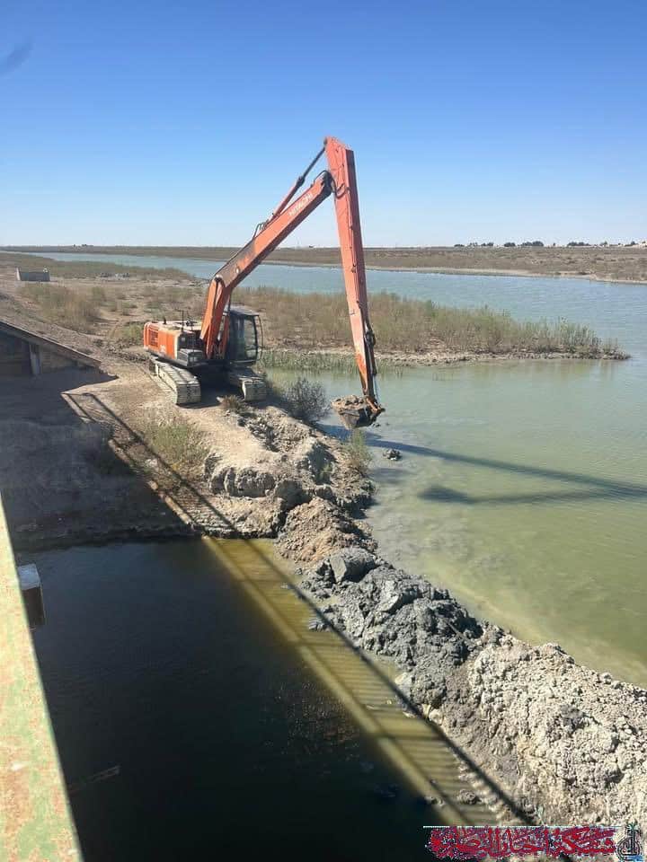 صورة من مقال: تحرك للموارد المائية في ذي قار لوقف الجريان العكسي من الأهوار إلى الفرات