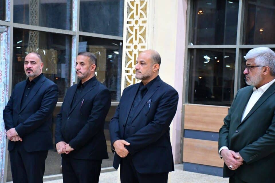 صورة من مقال: بالصور: مديرية تربية ذي قار تقيم مجلس عزاء على روح الشهيد سماحة السيد علي الخامنـ..ئـ .ـي