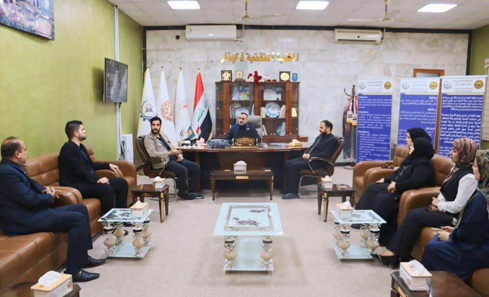 صورة من مقال: الكلية التقنية في ذي قار تبحث تعاونا دوليا في الذكاء الاصطناعي