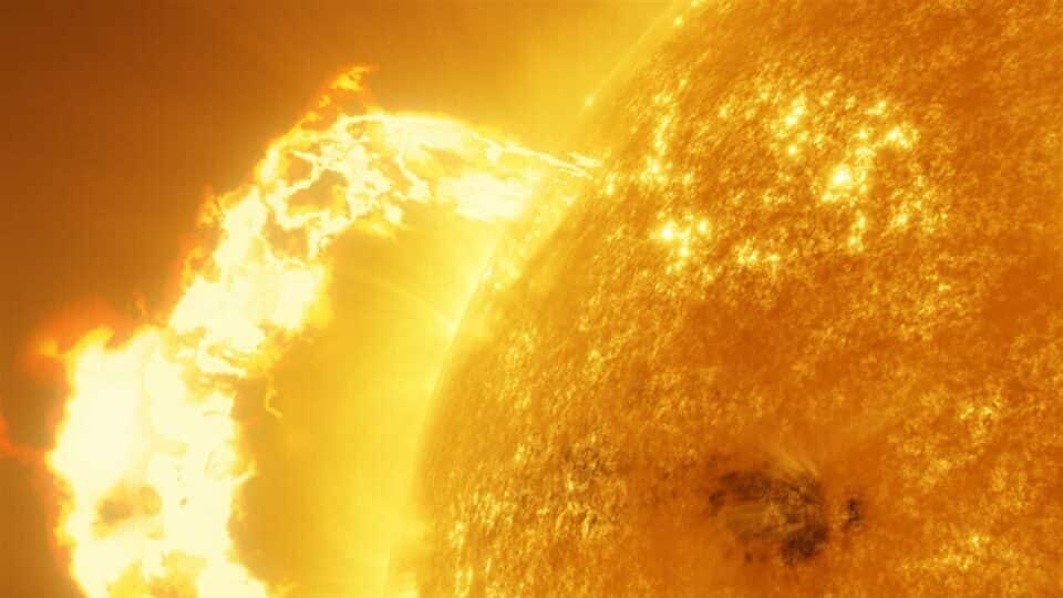 صورة من مقال: كشف سر جديد عن الشمس بعد 40 عاما من المراقبة