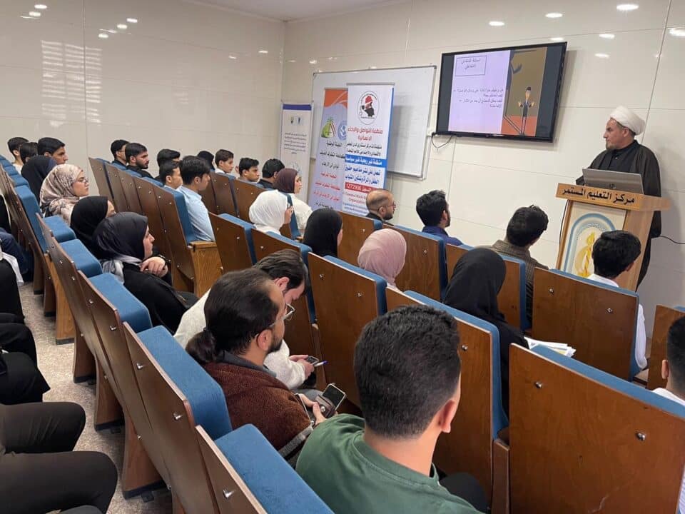 صورة من مقال: بالصور: ورشة توعوية في ذي قار تسلط الضوء على مخاطر الإشاعات وخطاب الكراهية