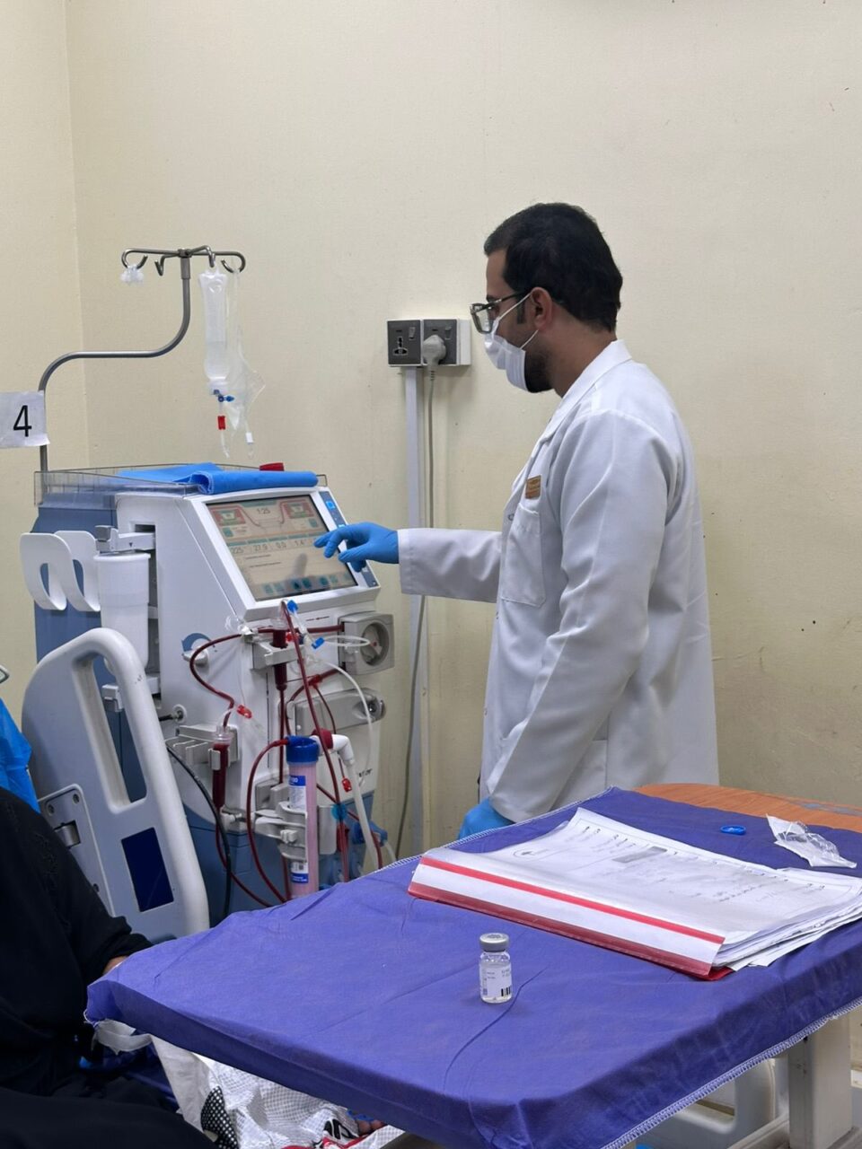 صورة من مقال: وحدة غسيل الكلى بسوق الشيوخ تنفذ آلاف الغسلات سنويا