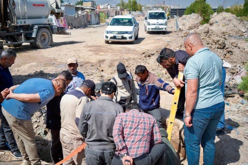 صورة من مقال: مدير مجاري ذي قار يشرف على حملات صيانة خطوط المجاري وتنظيف مشبكات الأمطار