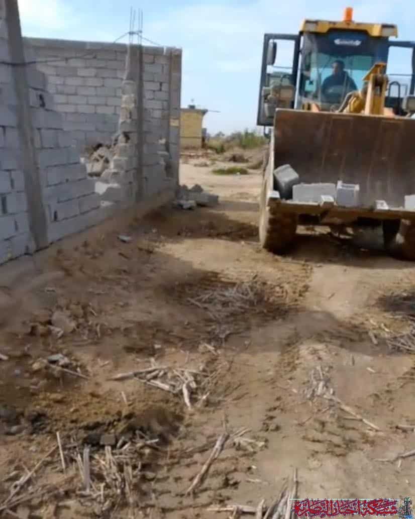 صورة من مقال: الهيأة العامة لتشغيل مشاريع الري والبزل تعلن إزالة التجاوزات على نهر الغراف