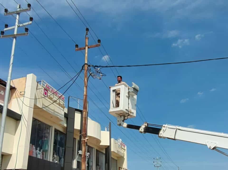 صورة من مقال: رفع 527 تجاوزا على الشبكة الوطنية في ذي قار خلال أسبوع