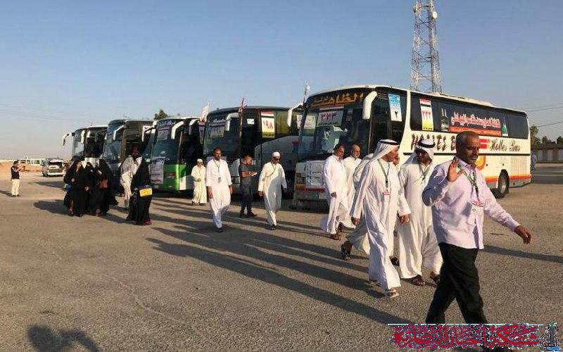 صورة من مقال: 1990 حاجا من ذي قار يستعدون للتوجه برا إلى الديار المقدسة بمرافقة فريق طبي متخصص