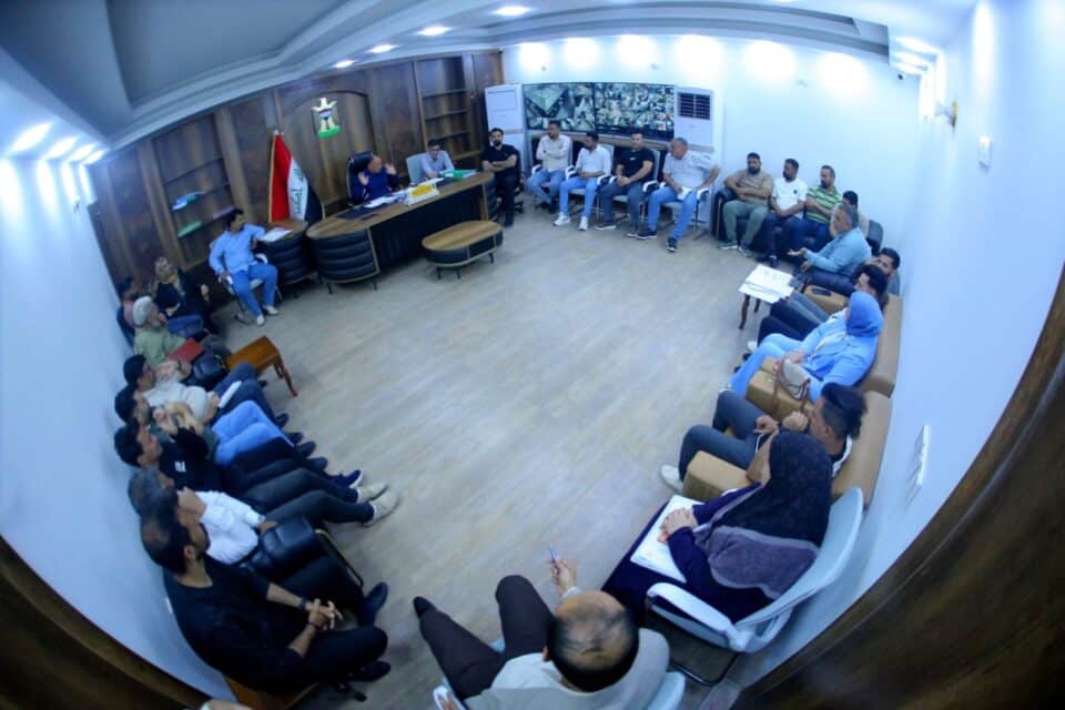 صورة من مقال: مدير بلدية الناصرية يترأس اجتماعا لمناقشة تعظيم الإيرادات ومتابعة أملاك المديرية