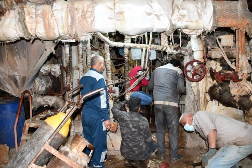 صورة من مقال: محطة كهرباء الناصرية البخارية تعيد تشغيل الوحدة الأولى بطاقة 135 ميغاواط بعد صيانة شاملة