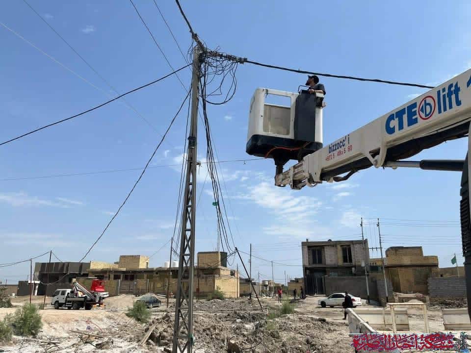 صورة من مقال: كهرباء ذي قار ترفع خمسين تجاوزا وتنظم ثلاثة عشر اشتراكا جديدا في سوق الشيوخ