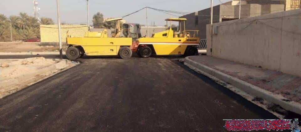 صورة من مقال: معاون محافظ ذي قار للشؤون الفنية يعلن شمول جميع مناطق مركز المدينة بمشاريع التبليط