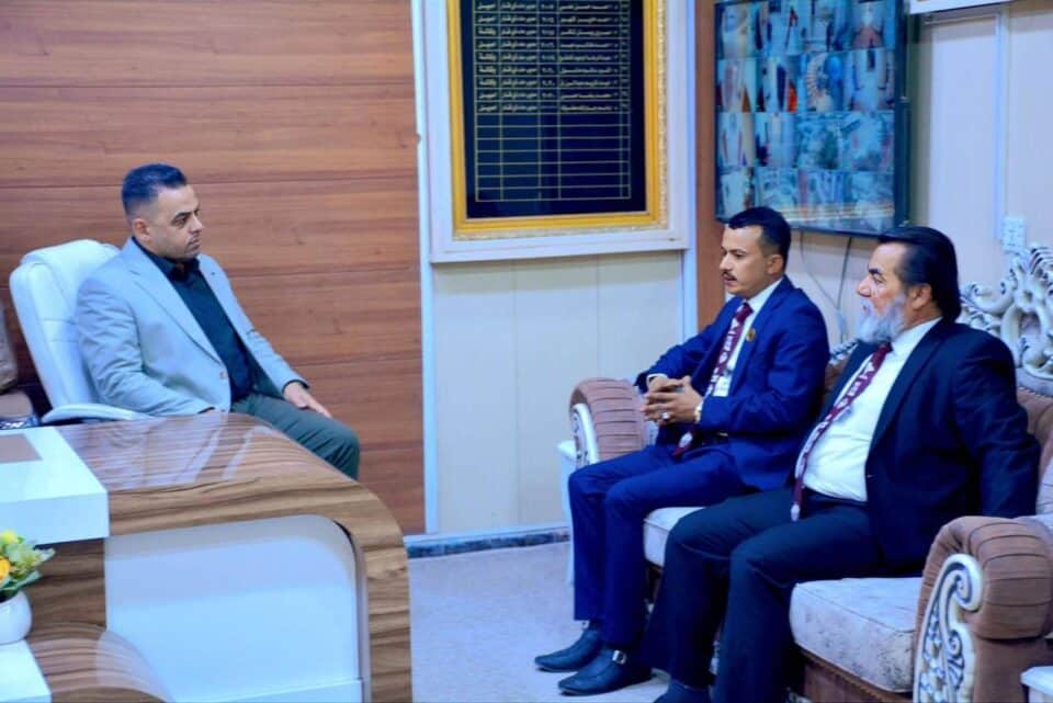 صورة من مقال: مدير مدينة أور السياحية يكرم مدير ماء ذي قار تقديرا لدعمه المشاريع الخدمية في الموقع الأثري
