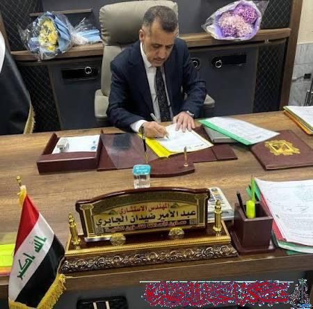 صورة من مقال: معاون محافظ ذي قار يكشف عن متابعة مستمرة لمجمعات الماء في مناطق عدة