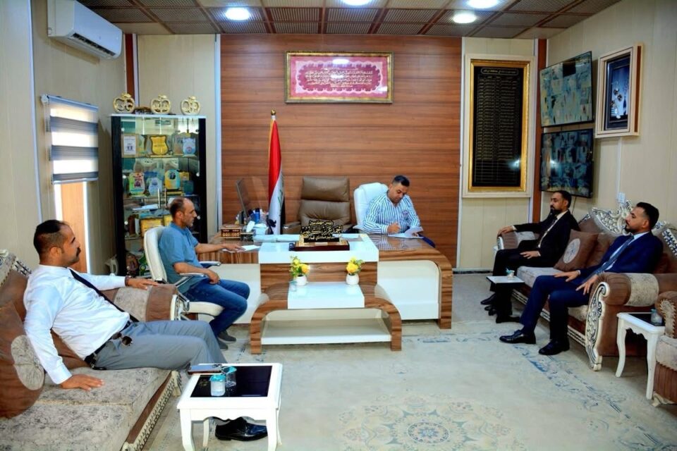 صورة من مقال: مدير ماء ذي قار يستقبل قائممقام البطحاء ويناقش أولويات تطوير الخدمات المائية في القضاء