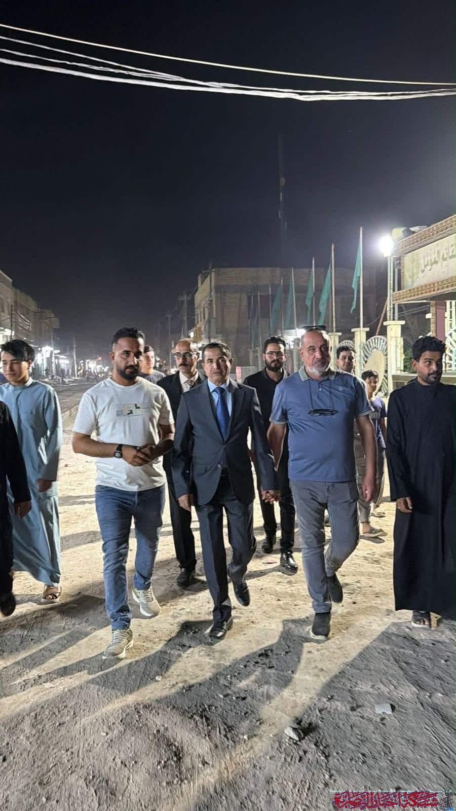 صورة من مقال: محافظ ذي قار يتفقد أعمال الطرق في سوق الشيوخ ويطالب بتسريع إنجاز مشاريع البنى التحتية