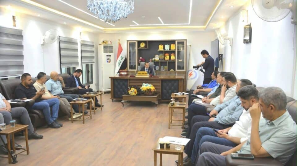 صورة من مقال: اجتماع موسع في ذي قار يناقش تحديات المنظومة الكهربائية وآليات التنسيق مع وزارة الكهرباء