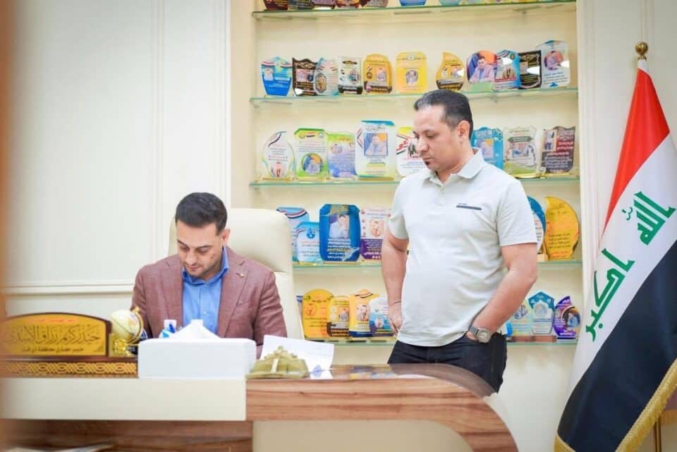 صورة من مقال: مدير مجاري ذي قار يطلع على معوقات مشاريع الصرف الصحي خلال لقاء مع المراجعين