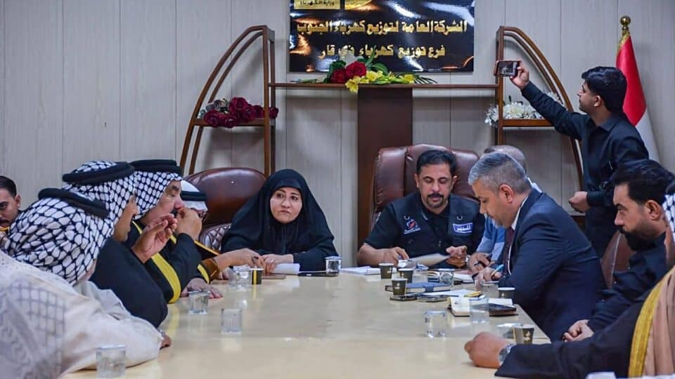صورة من مقال: ذي قار ترفع مطالب رسمية لوزارة الكهرباء بزيادة ساعات التجهيز وإنشاء محطة توليد جديدة
